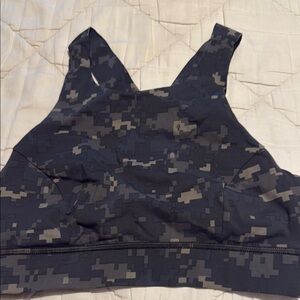 Camo Print Sports Bra